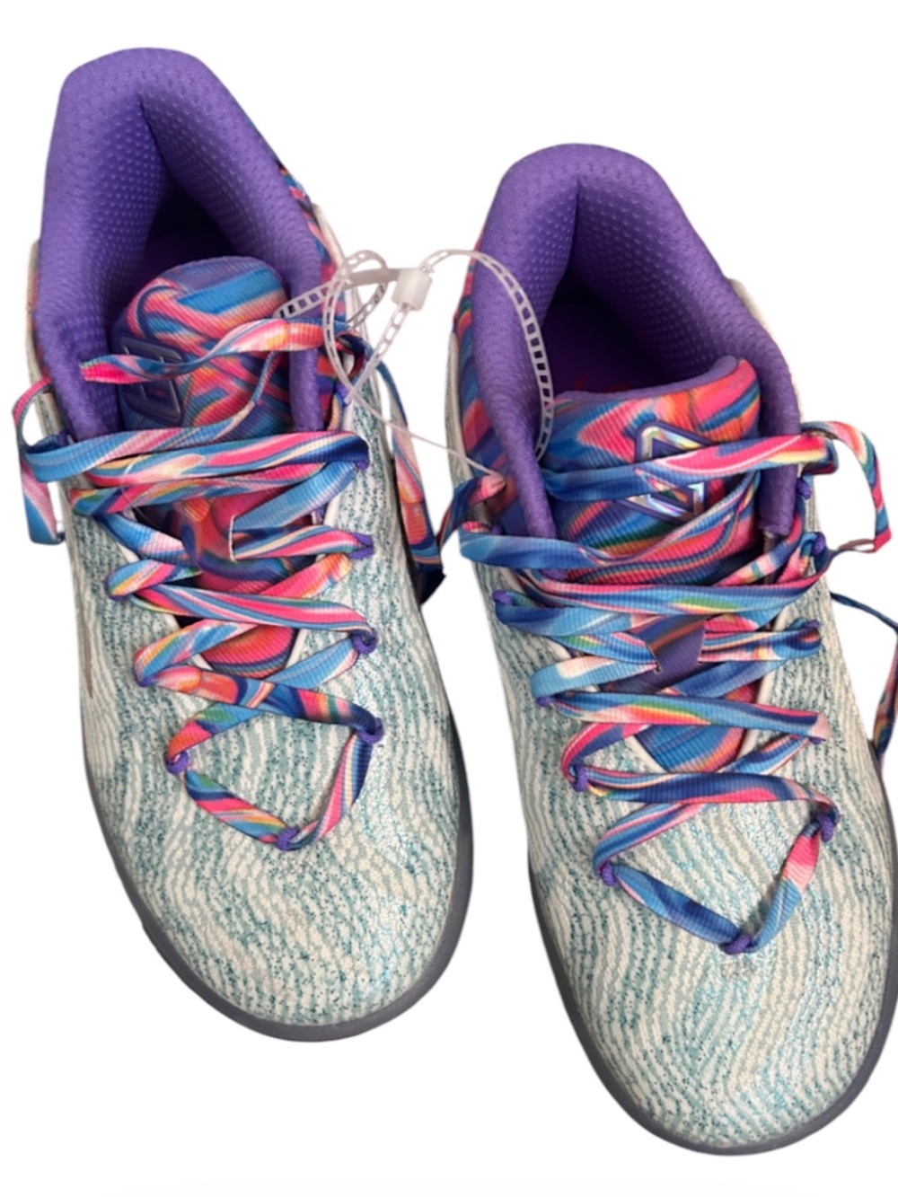NWOT PUMA STEWIE Women’s Multicolor Sneakers with Purple Lining